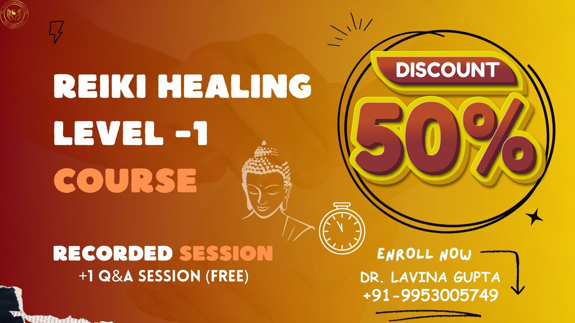 Reiki Healing Level-1 (HINDI) (S)