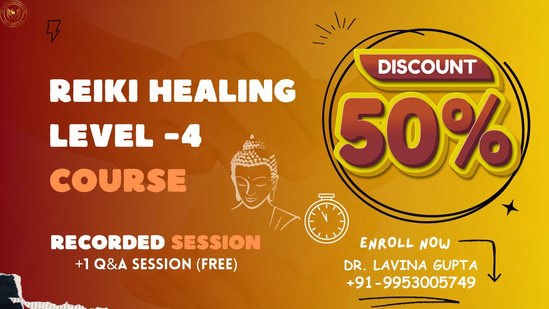 Reiki Healing Level-4 (HINDI) (S)