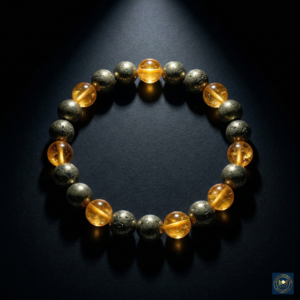 Authentic Pyrite & Citrine Wealth Bracelet